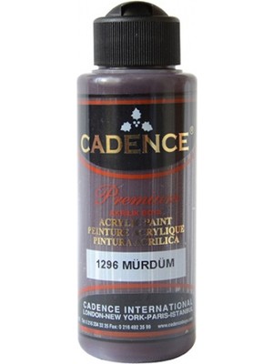 Cadence Premium Akrilik Boya 120ml 1296 Mürdüm