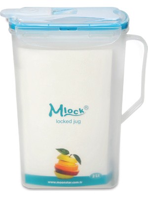 Moonstar Mlook Kilitli Sürahi 2 Litre