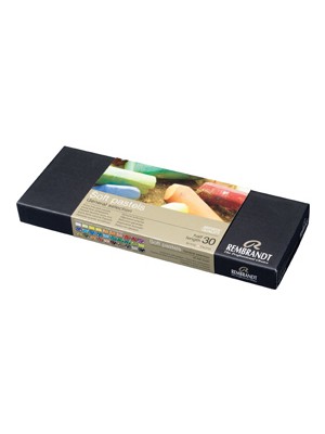 Talens Rembrandt Yarım Boy Soft Pastel Boya 30 Renkli Sanatsal Malzeme Seti