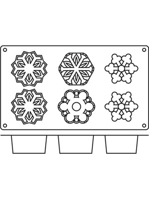 Paderno 17,5 X 30 Cm Sılıkon Kalıp