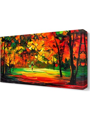 Dekor Sevgisi Yalnız Dönüş Canvas Tablo  45x30 cm