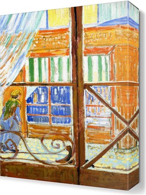 Dekor Sevgisi Pencere2 Canvas Tablo  45x30 cm