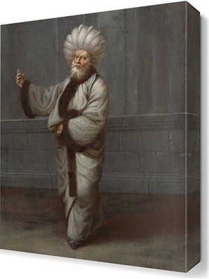 Dekor Sevgisi Sadrazam Canvas Tablo  45x30 cm