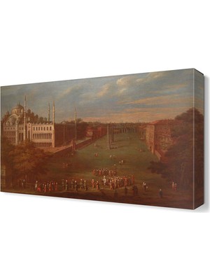 Dekor Sevgisi At Meydanı Canvas Tablo  45x30 cm