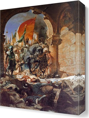 Dekor Sevgisi İkinci Mehmet Canvas Tablo  45x30 cm