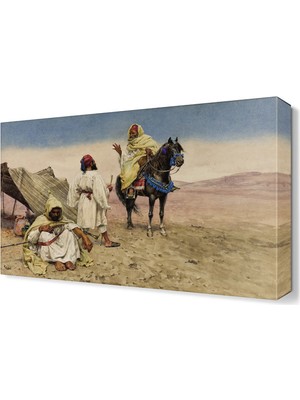 Dekor Sevgisi Kervan Canvas Tablo  45x30 cm