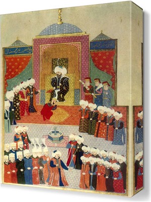 Dekor Sevgisi İkinci Mehmet 1 Canvas Tablo  45x30 cm