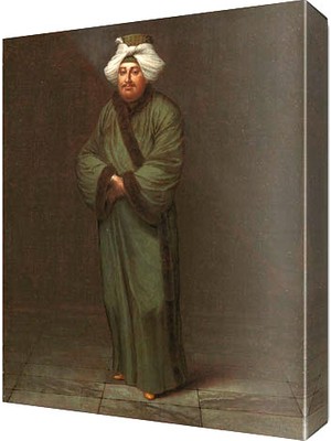 Dekor Sevgisi Kul Kahyası Canvas Tablo  45x30 cm