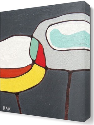 Dekor Sevgisi Poppies5 Tablosu 45x30 cm