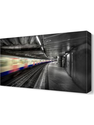 Dekor Sevgisi Hızlı Tren Tablosu 45x30 cm
