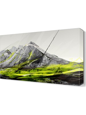 Dekor Sevgisi Dekoratif Dağ Tablosu 45x30 cm