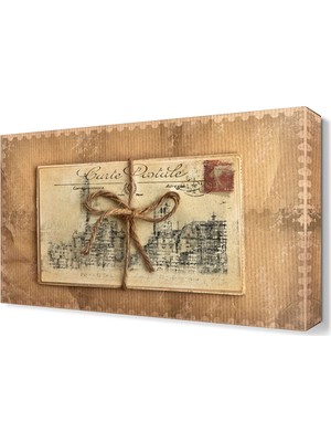 Dekor Sevgisi Kartpostal Tablosu 45x30 cm
