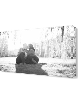 Dekor Sevgisi Öpücük ve Aşk Tablosu 45x30 cm