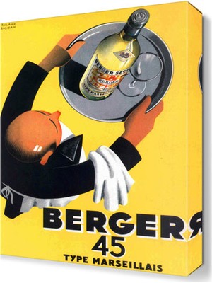 Dekor Sevgisi Berger Tablosu 45x30 cm