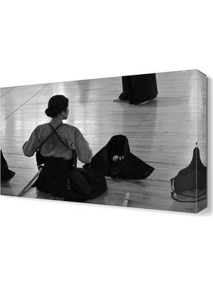 Dekor Sevgisi Kendo Woman Tablosu 45x30 cm