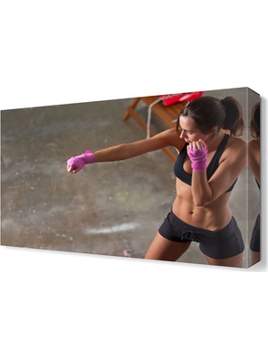 Dekor Sevgisi Kickbox3 Tablosu 45x30 cm