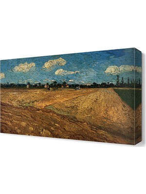 Dekor Sevgisi Tarla Tablosu 45x30 cm