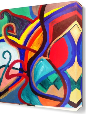 Dekor Sevgisi Desen4 Tablosu 45x30 cm