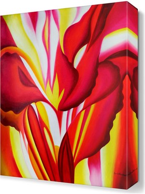 Dekor Sevgisi Sevgi Çiçeği Tablosu 45x30 cm