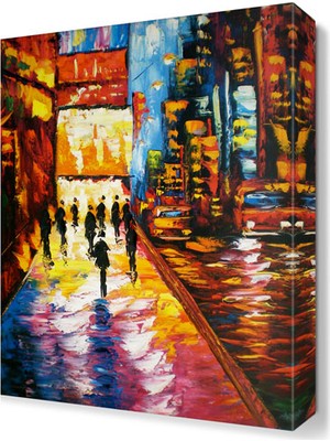 Dekor Sevgisi Eve Dönüş Tablosu 45x30 cm