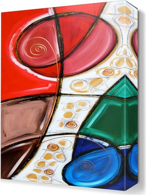Dekor Sevgisi Dekoratif Gelincik Tablosu 45x30 cm