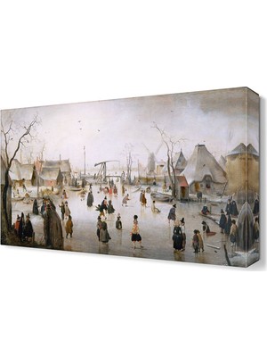 Dekor Sevgisi Çadırlar Tablosu 45x30 cm