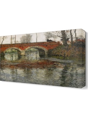 Dekor Sevgisi Nehir Tablosu 45x30 cm