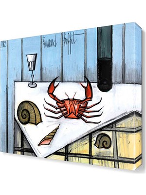 Dekor Sevgisi Benard Buffet Tablosu 30x30 cm