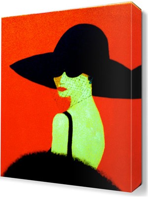 Dekor Sevgisi Ernest Buckmaster Tablosu 45x30 cm