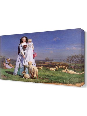 Dekor Sevgisi Ford Madox Brown Tablosu 45x30 cm