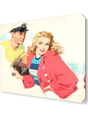 Dekor Sevgisi Lu Kimmel Tablosu 30x30 cm