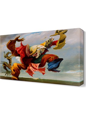 Dekor Sevgisi Max Ernst Tablosu 45x30 cm