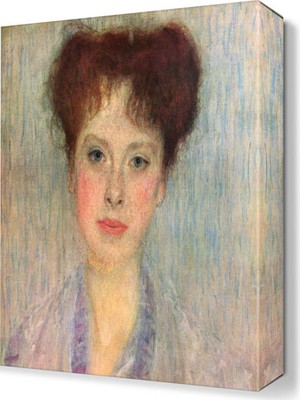 Dekor Sevgisi Olga Boznanska Tablosu 30x30 cm