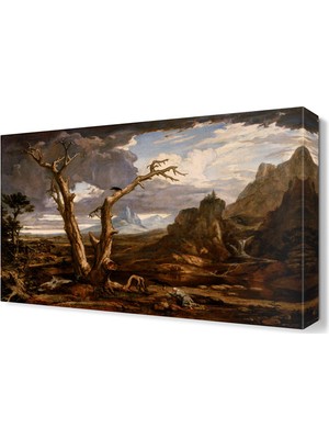 Dekor Sevgisi Washington Allston Tablosu 45x30 cm