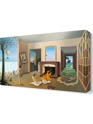 Dekor Sevgisi Dominigue Appia Tablosu 45x30 cm