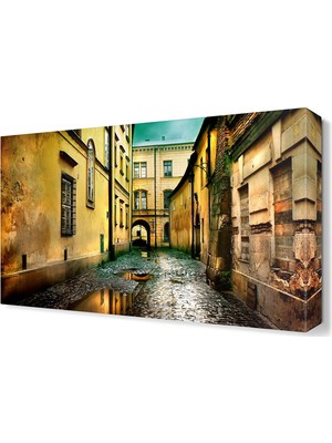 Dekor Sevgisi Şehir Arası Tablosu 45x30 cm