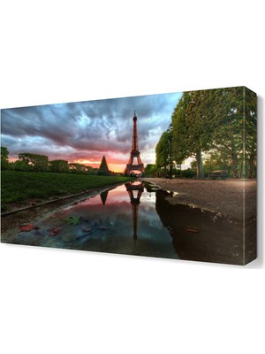Dekor Sevgisi Eyfel Kulesi Tablosu 45x30 cm