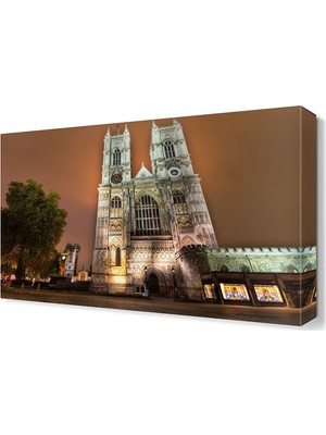 Dekor Sevgisi Westminster Abbey Tablosu 45x30 cm