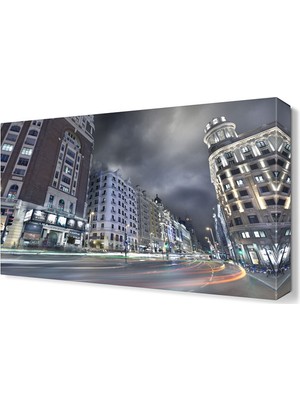 Dekor Sevgisi Madrid Tablosu 45x30 cm