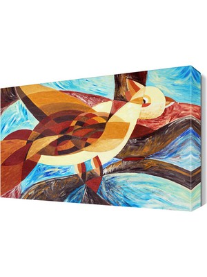 Dekor Sevgisi Dekoratif Şekilli Tablo 45x30 cm