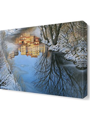 Dekor Sevgisi Su Gölgesi Tablo 45x30 cm