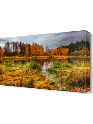 Dekor Sevgisi Manzara5 Canvas Tablo  45x30 cm