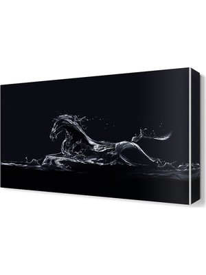 Dekor Sevgisi Atlar2 Canvas Tablo  45x30 cm