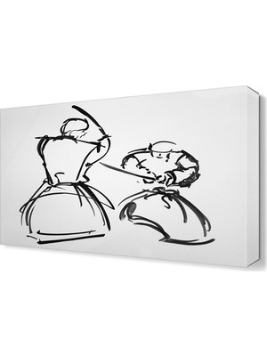 Dekor Sevgisi Aikido Canvas Tablo  45x30 cm