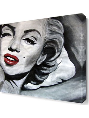 Dekor Sevgisi Marilyn Monroe By Age Canvas Tablo  30x30 cm
