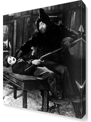 Dekor Sevgisi The Gold Rush Charlie Chaplin Canvas Tablo  45x30 cm