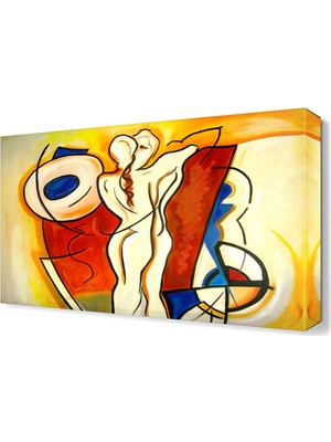 Dekor Sevgisi Alfred Alexander Gockel Canvas Tablo  30x30 cm