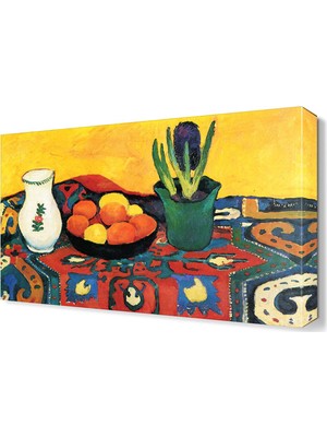 Dekor Sevgisi Tabaktaki Meyveler Canvas Tablo  45x30 cm