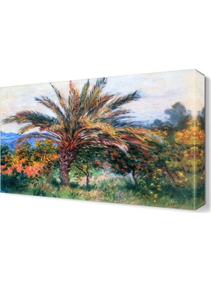 Dekor Sevgisi Palmiye Ağacı Canvas Tablo  45x30 cm