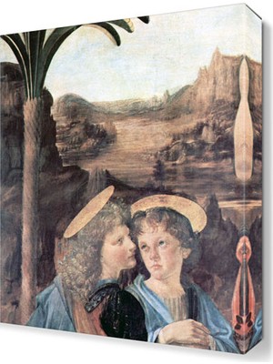 Dekor Sevgisi Davinci6 Canvas Tablo  45x30 cm